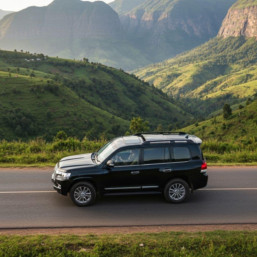Car hire for gorilla trekking in Volcanoes National Park